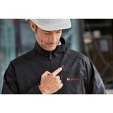 Bosch Professional Heat+Jacket GHJ 12+18V Kit Größe M, Arbeitskleidung schwarz, inkl. Ladeadapter GAA 12V-21, 1x 12-Volt-Akku