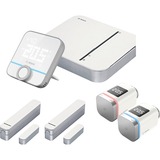 Bosch Smart Home Aktionspaket "Smartes Heizen III", Set 1x Bosch Smart Home Controller, 2x Bosch Smart Home Heizkörper-Thermostat II, 2x Bosch Smart Home Smart Home Tür-/Fensterkontakt