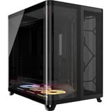 Corsair AIR 5400 LX-R LINK , Tower-Gehäuse schwarz, Panoramic Glass
