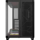 Corsair AIR 5400 LX-R LINK , Tower-Gehäuse schwarz, Panoramic Glass