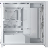 Corsair FRAME 5000D WOOD RS, Tower-Gehäuse weiß/holz, Tempered Glass