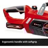 EINHELL Akku-Kettensäge GE-LC 18 Li Kit, 18Volt rot/schwarz, Li-Ionen Akku 3,0Ah