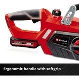 Einhell Akku-Kettensäge GE-LC 18 Li Kit, 18Volt, Elektro-Kettensäge rot/schwarz, Li-Ionen Akku 3,0Ah