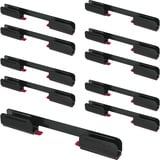 Govee Biege-Clips für Neonlichtschlauch 2 schwarz, 5 Stück, Metall