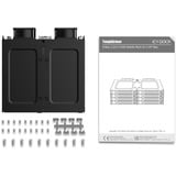 Icy Dock Though Armor MB998V4P-B , Wechselrahmen schwarz, 8-Bay U.2/U.3 NVMe SSD PCIe 4.0