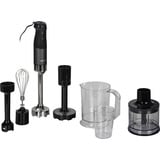 Kenwood Triblade XL Pro Stabmixer HBM80.322BK schwarz/anthrazit, 1.200 Watt, mit Zerkleinerer und Schneebesen