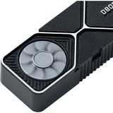 Keychron Graphics Card RTX3080 Aluminum Alloy Artisan Keycap, Tastenkappe schwarz/silber