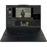 Lenovo ThinkPad P16s G5 Intel (21XE0071GE), Notebook schwarz, Intel® Core™ Ultra 9 386H, NVIDIA RTX PRO 2000, 64 GB LPDDR5X, 1 TB (1 TB SSD), Windows 11 Pro
