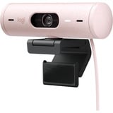 Logitech Brio 500, Webcam rosa/schwarz, Rose