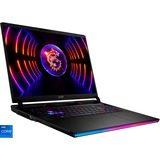 MSI Raider GE78HX 13VG-034, Gaming-Notebook schwarz, Windows 11 Home 64-Bit, 43.2 cm (17 Zoll), 2 TB SSD