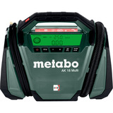 Metabo AK 18 Multi (600794850) Akku-Kompressor, 18 Volt grün/schwarz, ohne Akku und Ladegerät