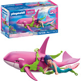 PLAYMOBIL 72106 Fantasy & Magic Orca mit Meerjungfrau, Konstruktionsspielzeug 