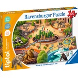 Ravensburger tiptoi Puzzle für kleine Entdecker: Zoo 