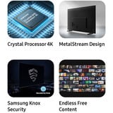 SAMSUNG GU65U7099FUXZG, LED-Fernseher 163 cm (65 Zoll), schwarz, UltraHD/4K, HDR, Triple Tuner