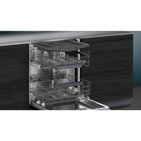 Siemens SN43ES02CE IQ300, Spülmaschine edelstahl (gebürstet)/schwarz, 60 cm, Home Connect