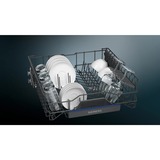 Siemens SN43ES02CE IQ300, Spülmaschine edelstahl (gebürstet)/schwarz, 60 cm, Home Connect