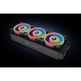 Thermaltake Riing Quad 14 RGB Radiator Fan TT Premium Edition Single Fan Pack, Gehäuselüfter schwarz, Single Pack, ohne Controller