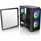 Thermaltake View 300 MX, Tower-Gehäuse schwarz, Tempered Glass