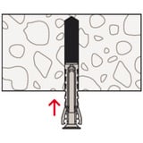 fischer Spreizdübel SX Plus 8x40 hellgrau, 100 Stück