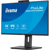 iiyama ProLite XB2497HSNH-B1, LED-Monitor 60.5 cm (23.8 Zoll), schwarz (matt), FullHD, IPS, Webcam, Mikro, USB-Hub, 100Hz Panel