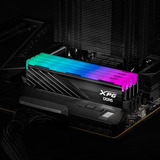 ADATA DIMM 16 GB DDR5-6000, Arbeitsspeicher schwarz, AX5U6000C2816G-SLABRBK, XPG Lancer Blade RGB, INTEL XMP, AMD EXPO