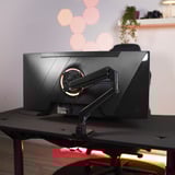 Arozzi Alzare Neo Single, Monitorhalterung schwarz