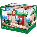 BRIO World Sprechender Bahnhof 