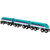 BRIO World - Trains of the World Shinkansen E5 Hayabusa Zug, Spielfahrzeug 
