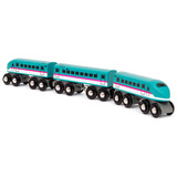 BRIO World - Trains of the World Shinkansen E5 Hayabusa Zug, Spielfahrzeug 
