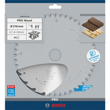 Bosch PRO Wood cordless Kreissägeblatt, Ø 210mm, 24Z Bohrung 30mm, für Akku-Tischkreissägen