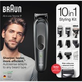Braun Multi-Grooming-Kit 7 MGK7321, Haarschneider dunkelsilber/schwarz