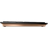 CHERRY DW 9100 SLIM, Desktop-Set schwarz/bronze, EU-Layout (QWERTY), Cherry SX-Scherentechnologie