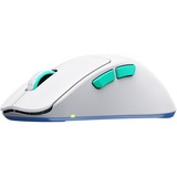 CHERRY XTRFY M64 Wireless, Gaming-Maus weiß/türkis