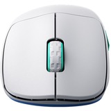 CHERRY XTRFY M64 Wireless, Gaming-Maus weiß/türkis