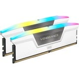 Corsair DIMM 32 GB DDR5-6200 (2x 16 GB) Dual-Kit, Arbeitsspeicher weiß, CMH32GX5M2B6200C36W, Vengeance RGB, INTEL XMP