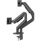 Digitus Dual Monitorhalterung, 2x 45", 2x 20 kg schwarz