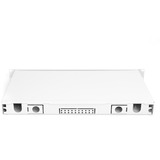 Digitus LWL Spleißbox, bestückt, LC, OS2 grau