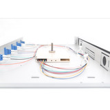 Digitus LWL Spleißbox, bestückt, LC, OS2 grau