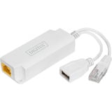 Digitus USB-A 5V PoE-Splitter weiß, 10/100Mbps