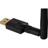 Dream Multimedia Dual Band Wireless USB 2.0 Adapter, WLAN-Adapter schwarz, 600 Mbps