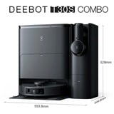 ECOVACS DEEBOT T30S COMBO COMPLETE, Saugroboter schwarz, inkl. All-in-One-OMNIStation