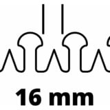 EINHELL Akku-Heckenscheren-Aufsatz für GE-LC 18 Li T rot/schwarz, ohne Akku und Ladegerät