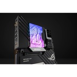 EKWB EK-Quantum Momentum² ROG Crosshair VIII Extreme D-RGB - Acryl, Wasserkühlung transparent/silber, All-in-One-Flüssigkeitskühlungslösung CPU und Mainboard