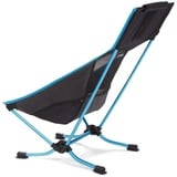 Helinox Camping-Stuhl Beach Chair, Black 12651R2 schwarz/blau