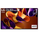 LG LG OLED83G48LW, OLED-Fernseher 210 cm (83 Zoll), silber/schwarz, UltraHD/4K, Twin Triple Tuner, Mit Wandhalterung (ohne Standfuß), 120Hz Panel
