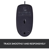 Logitech B100 Optical USB Mouse for Business, Maus schwarz