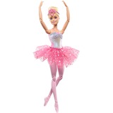 Mattel Barbie Dreamtopia Zauberlicht Ballerina mit Leucht-Kleid, Puppe 