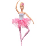 Mattel Barbie Dreamtopia Zauberlicht Ballerina mit Leucht-Kleid, Puppe 