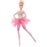 Mattel Barbie Dreamtopia Zauberlicht Ballerina mit Leucht-Kleid, Puppe 