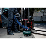 Metabo Basic 160-6 W OF, Kompressor dunkelgrün/schwarz, 900 Watt